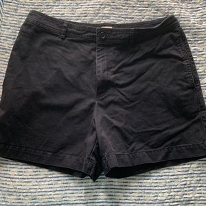 Retro Cut Gap Shorts Navy Blue
